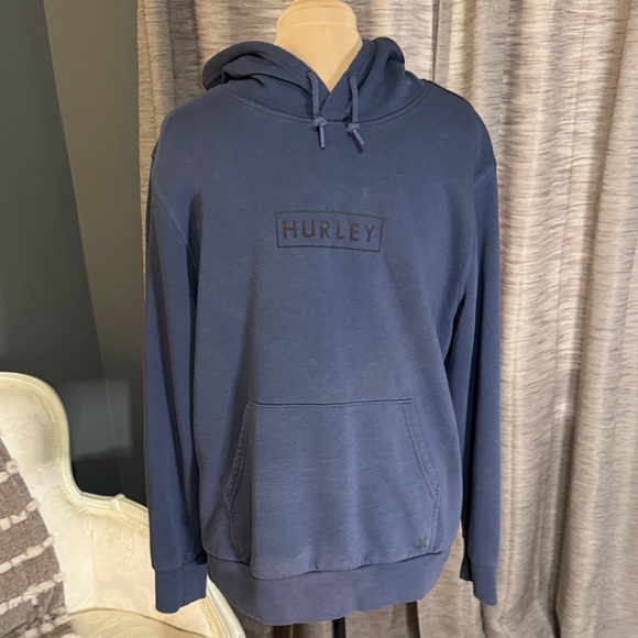 Hurley Men's Navy Hoodie Sweater - Picture 1 of 2
